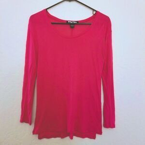 Hot pink soft long sleeve shirt, women’s size small from Macy’s